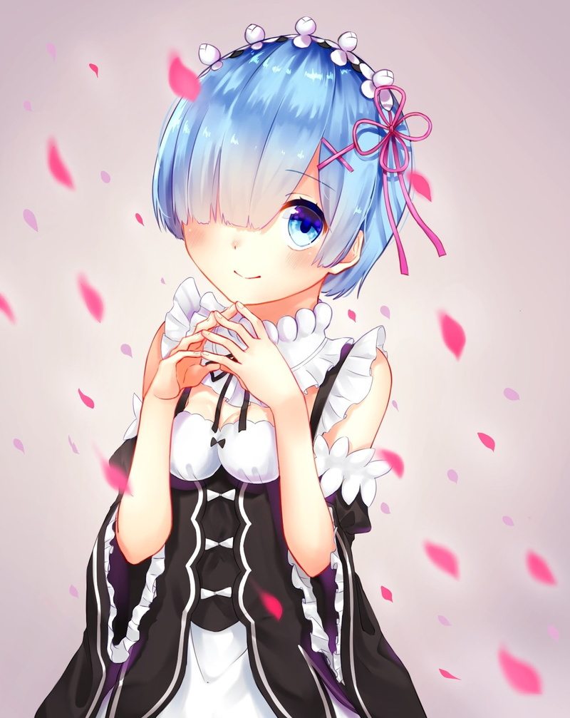 innocence, Re:Zero Kara Hajimeru Isekai Seikatsu, anime girls, anime, indoors, cute, childhood, blue hair, party - social event, celebration, smiling, studio shot
