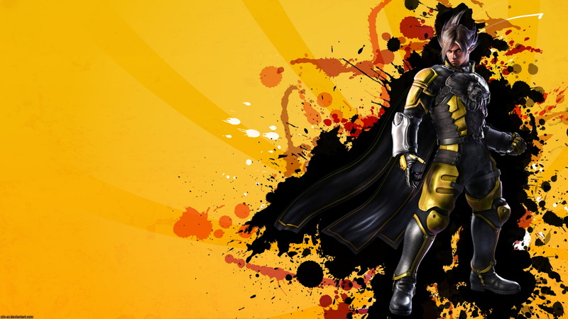 yellow, looking, lars, tekken, nin, 1080P, art, er, video, hd, games, x