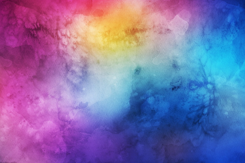 backgrounds, multi colored, 1080P, full frame, indoors, smoke - physical structure, studio shot, watercolor, turquoise colored, blue, pattern, holi, purple