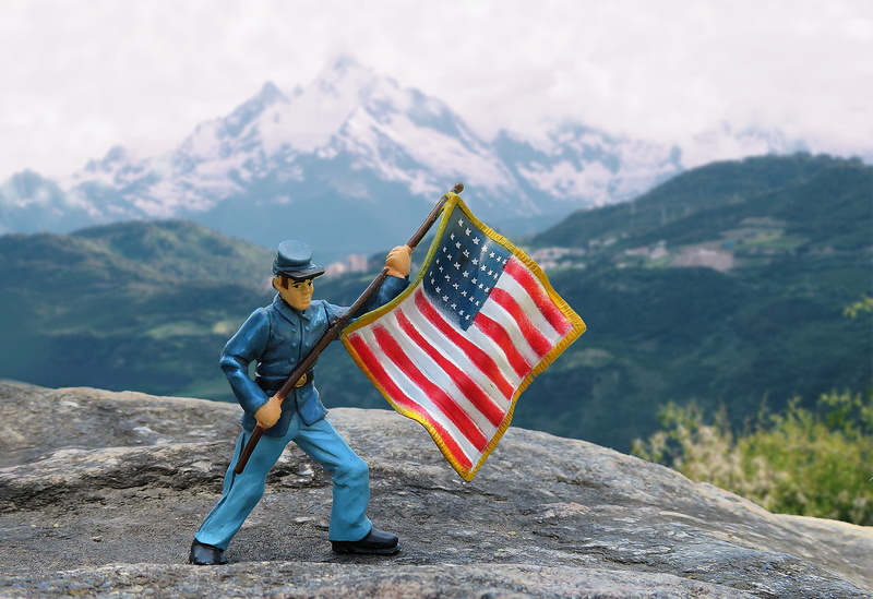 national, beauty in nature, uniform, nature, independence, dom, 4K, freedom, usa, patriotism, day, veteran, mountain range, flag, america, symbol, rock - object