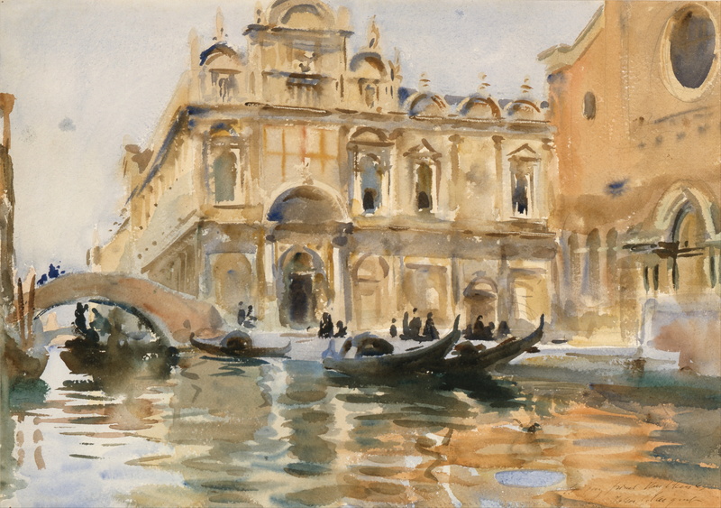 John Singer Sargent, classic art, Venice, 8K