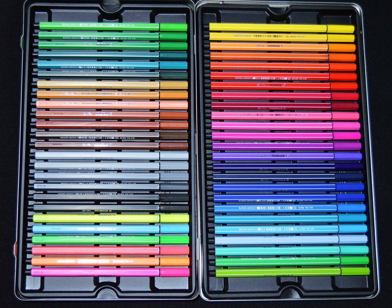 colored pencils, stabilo, color, draw, abundance, repetition, choice, fine, no people, 4K, creative, full frame, creativity, technology, still life, art
