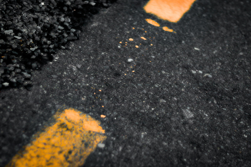 piesa, close-up, paved, asphalt, city, full frame, drip, communication, tarmac, transportation, street, 5K, no people, selective focus, day, line, texture