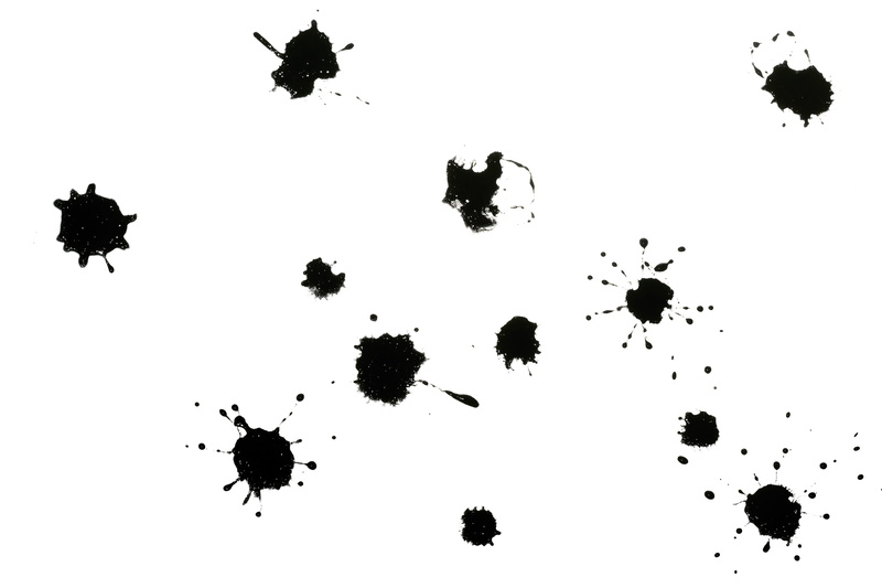white background, brush, isolated, indoors, group of animals, animal themes, ink, splash, dot, dirty, drip, symbol, silhouette, splat, spot, cold temperature