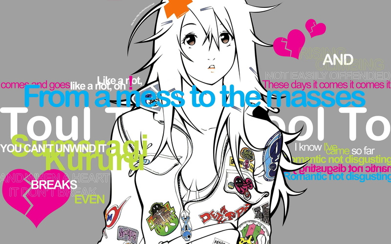 anime, masses, kururu sumeragi, gear, 2560x1600, sumeragi, air gear, poster, kururu, mess, air, 2K