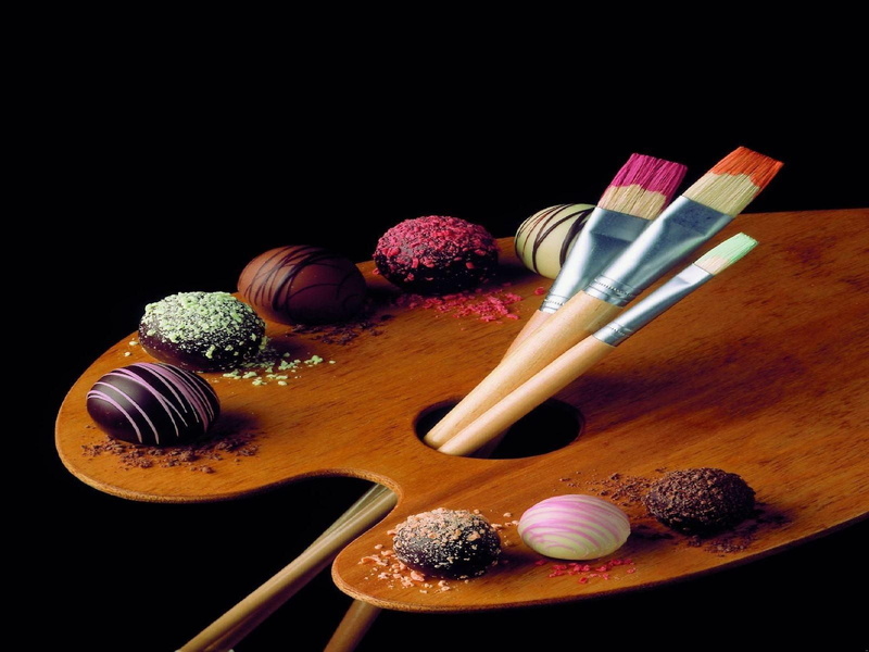 beauty Product, eyeshadow, indulgence, pink Color, food, still life, close-up, studio Shot, temptation, wood - Material, fashion, black background, variation