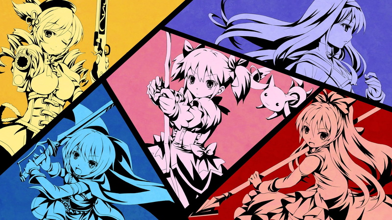 anime, 1080P, Mahou Shoujo Madoka Magica, anime girls