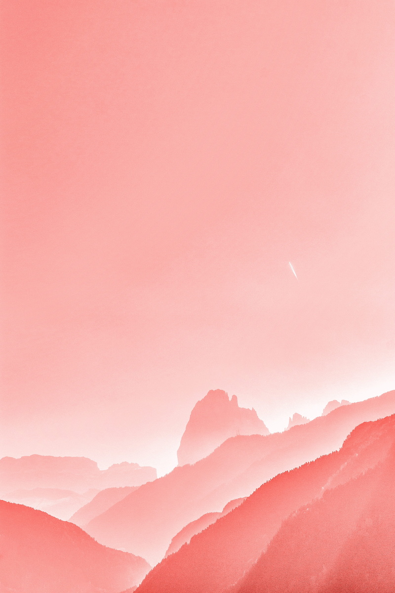 tranquil scene, contemporary, tranquility, idyllic, mountain peak, landscape, environment, 5K, copy space, desktop, color, no people