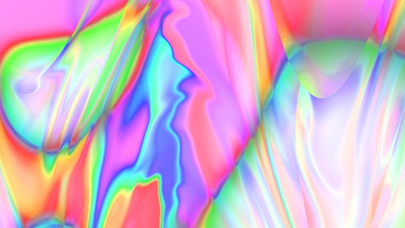 colorful, iridescent, 2K, graphic design, Photoshop, holographic, abstract, liquid, gradient