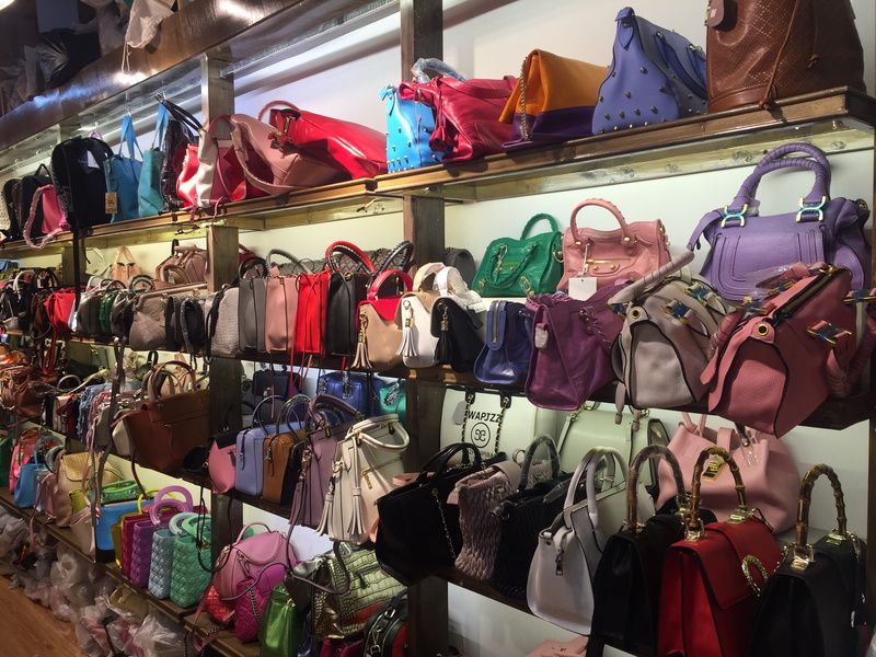 order, Sale, shoe, Market, china, assorted, Colors, variation, shelves, store, Bags, lot, bag, warehouse, in a row, multi colored, arrangement, rack, retail
