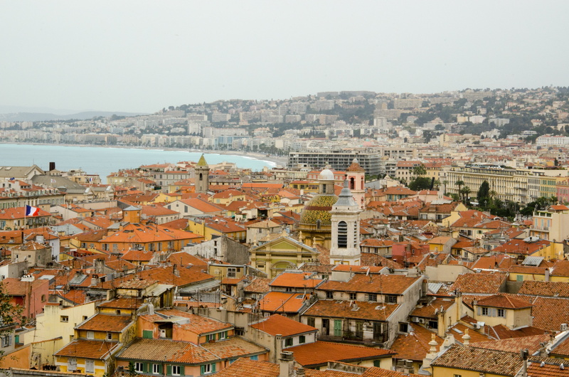 beach, house, house roofs, nature, cityscape, mediterranean, crowded, holiday, france, water, building exterior, french, city view, sea, south of france