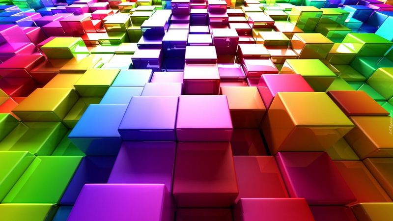 choice, 3d, cube shape, close-up, indoors, full frame, colors, reflection, multi colored, 1080P, creativity, color swatch, art and craft, no people, abstract