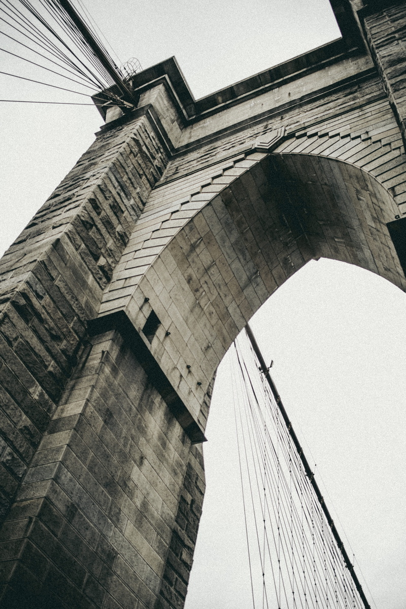 day, tall - high, building, new york, brooklyn bridge, travel, dumbo brooklyn, dumbo, city, bridge, tourism, built structure, bridge - man made structure