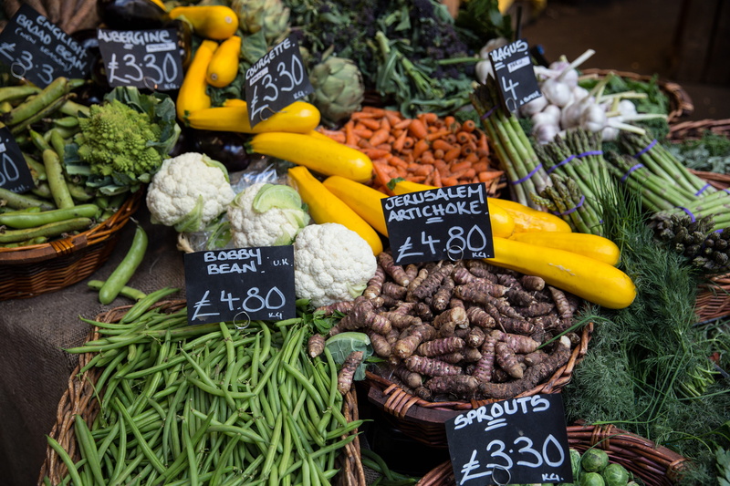 number, for sale, text, retail, retail display, borough, selling, groceries, no people, stall, Central London, market, store, vegetable, spice, vegetables