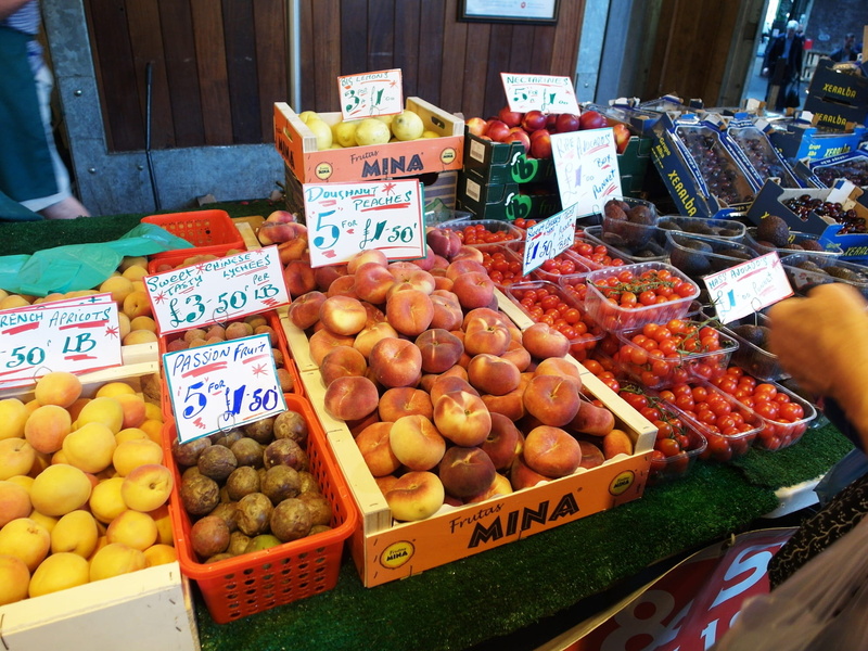 day, communication, large group of objects, for sale, food and drink, Borough Market, London, 1080P, wellbeing, variety, orange, market stall, no people