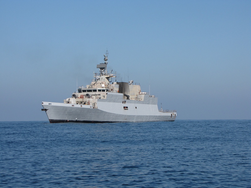 no people, sky, travel, scenics - nature, horizon, nature, waterfront, mode of transportation, outdoors, cruise, nautical vessel, ship, day, Kamorta Class Corvette