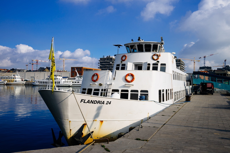 sky, port, text, water transportation, cloud - sky, moored, blue sky, nature, cruise ship, sea, transportation, passenger craft, no people, day, 4K, passenger ship