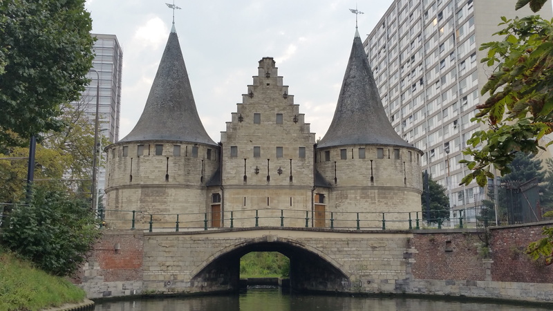 the past, plant, 5K, building exterior, no people, history, tourism, bridge - man made structure, bridge, riverside, low angle view, day, architecture