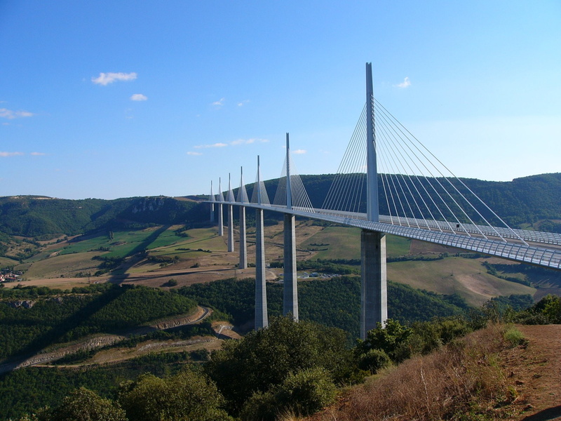 Millau Viaduct, 1080P, Bridges