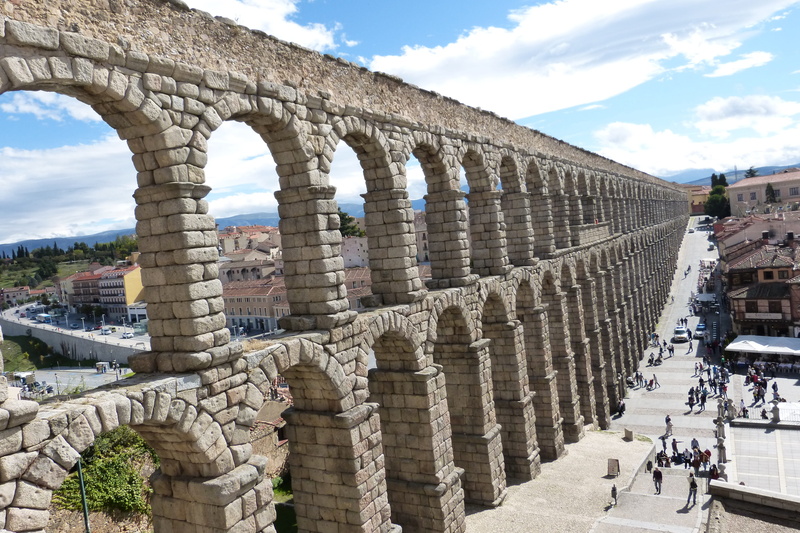 outdoors, the past, architecture, sky, travel destinations, nature, travel, large group of people, day, arch, ancient, 4K, building exterior, cloud - sky