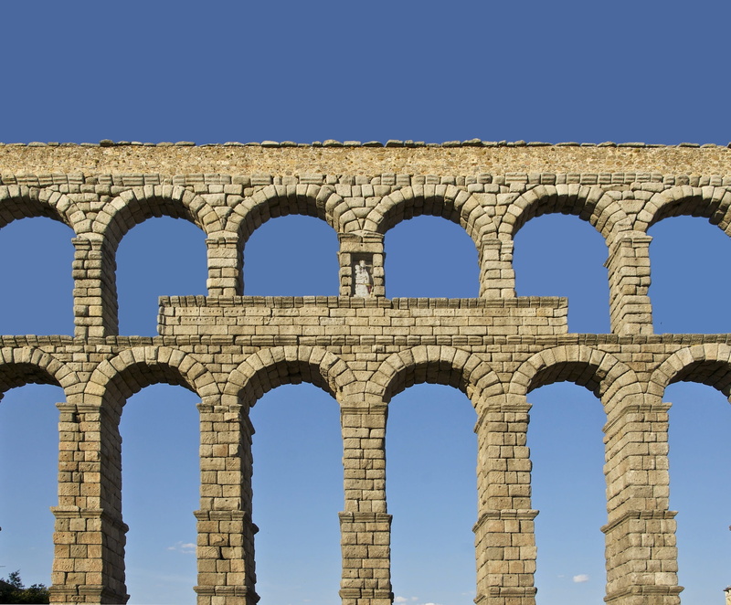 2K, old ruin, amphitheater, low angle view, the past, old, historic, outdoors, Roman, Spain, archaeology, tourism, ancient civilization, roman, ancient