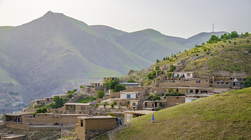 Afghanistan, outdoors, no people, building, built structure, nature, building exterior, day, plant, environment, architecture, city, house, sky, mountain