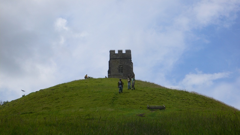 4K, the past, landmark, nature, beauty in nature, travel, old, hill, travel destinations, glastonbury tower, glastonbury abbey, architecture, structure