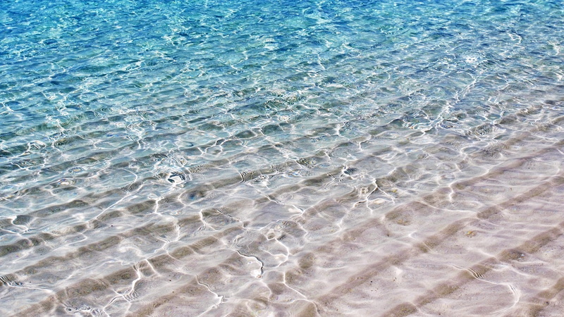 sea, waves, blue, 1080P, clear water
