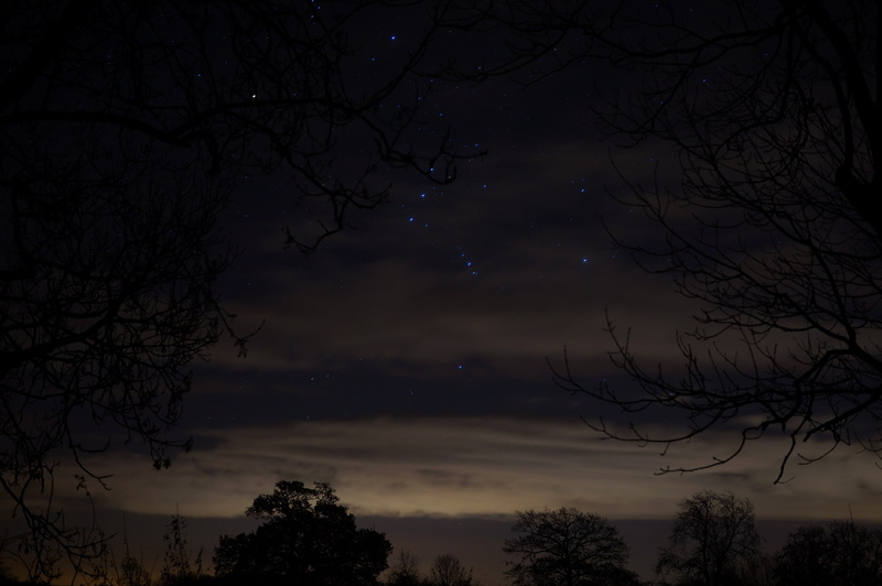 Night Sky, Gadfield Elm, Gloucestershire, Starry Night, 4K, Untouched