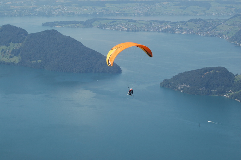 Fly, water, unrecognizable person, Lake, flying, joy, leisure activity, outdoors, extreme sports, 2K, day, real people, adventure, freedom, Landscape