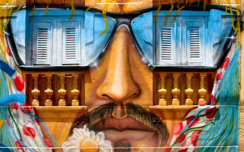 hd, x, 1920x1200 px, Graffiti, mustache, dragonball, Flowers, anime, house, window, art, Nose, men, 1080P, px