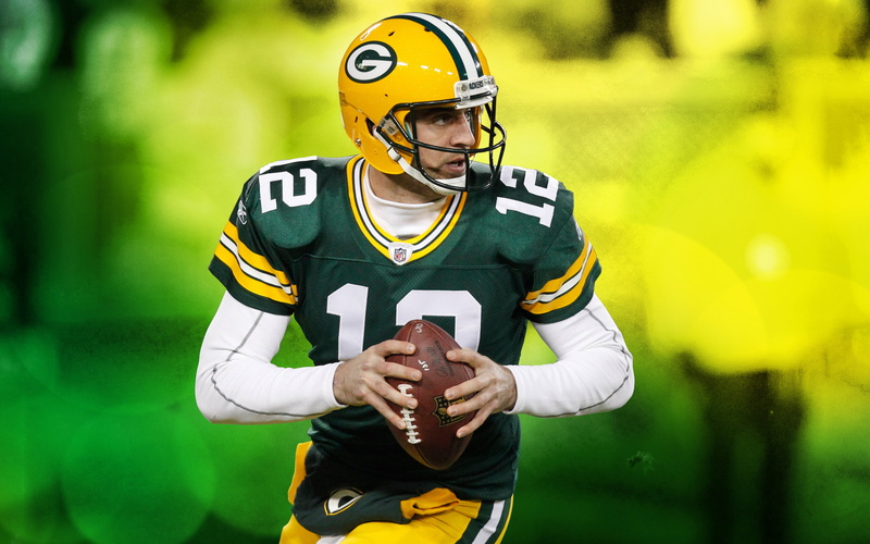 football, green bay, 4K, green bay packers backgrounds, aaron rodgers, Download 3840x2400 aaron rodgers, wisconsin
