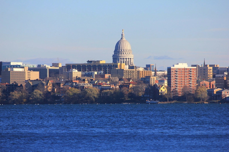 urban, shoreline, building Exterior, travel Destinations, Madison, office building exterior, famous Place, skyline, city life, Buildings, architecture And Buildings