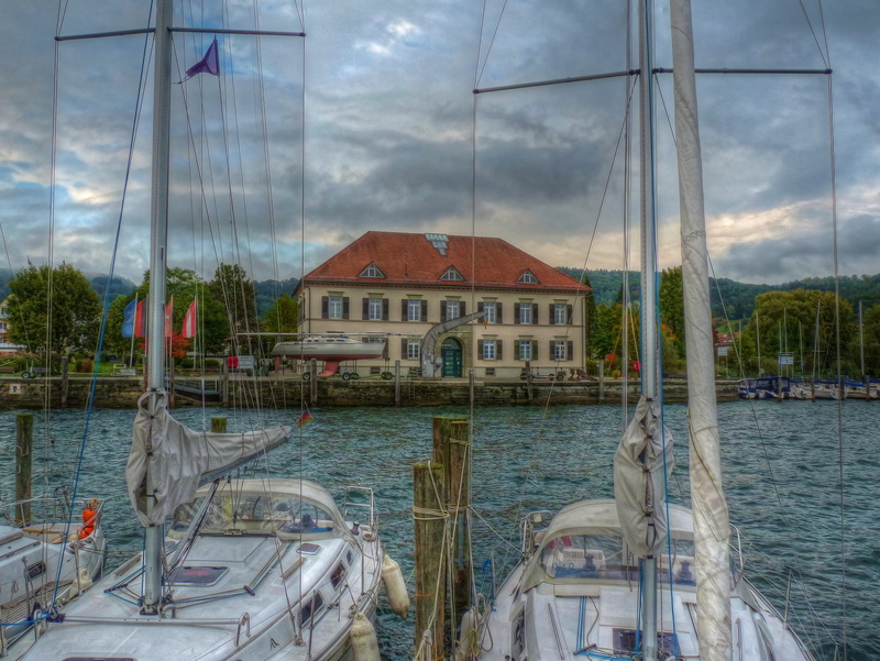 water, nature, outdoors, travel, cloud, transportation, no people, day, sea, quiet, building exterior, sailboat, pier, lake constance, built structure