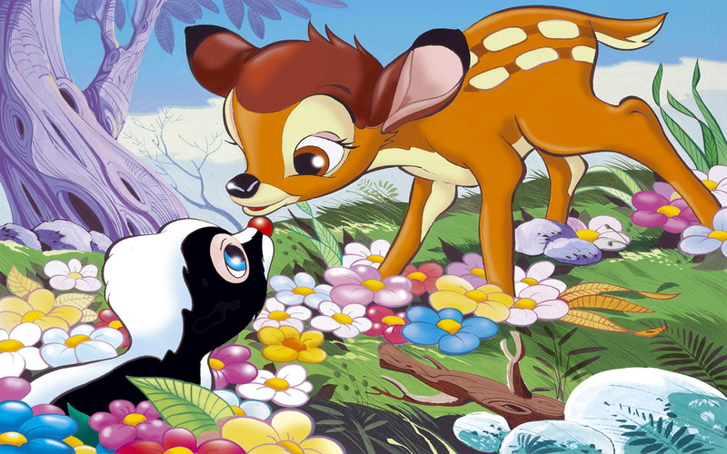 getting, flower, know, bambi, disney, hd, photo, 1080P