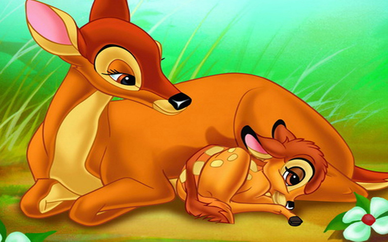 s, little, cartoon, bunny, bambi, walt, resolution, 1080P, high, hd, disney, mother