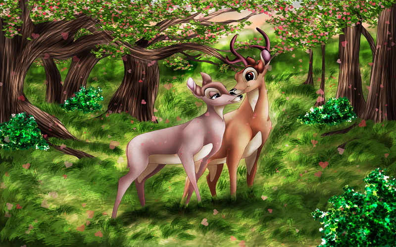salten, adults, felix, character, faline, 1080P, s, bambi, novel, hd