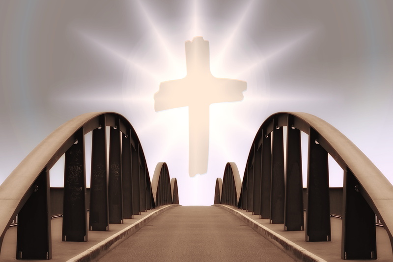 low angle view, belief, built structure, direction, sunset, no people, christ, religion, cross, architecture, church, place of worship, building, day, the way forward