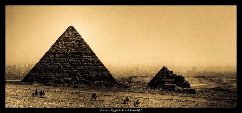 sepia, photography, 4K, pyramid, Egypt