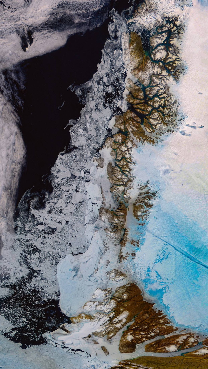 river, rock, rock - object, ice, water, frozen, lagoon, 1080P, power in nature, vertical, cold temperature, nature, environment, scenics - nature, aerial view