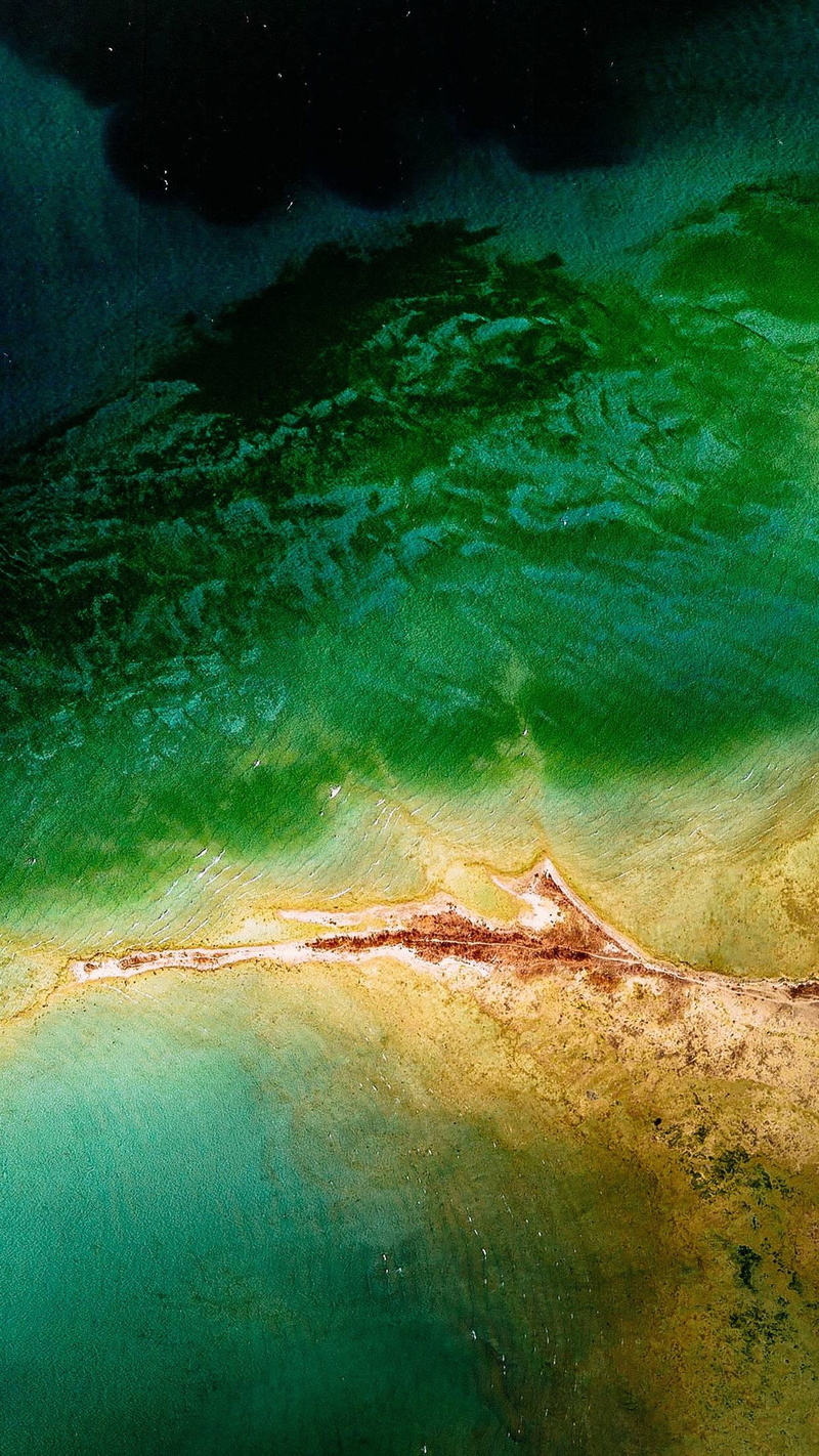 scenics - nature, aerial view, sea, mountain, geology, green color, outdoors, day, motion, environment, beauty in nature, portrait display, power in nature