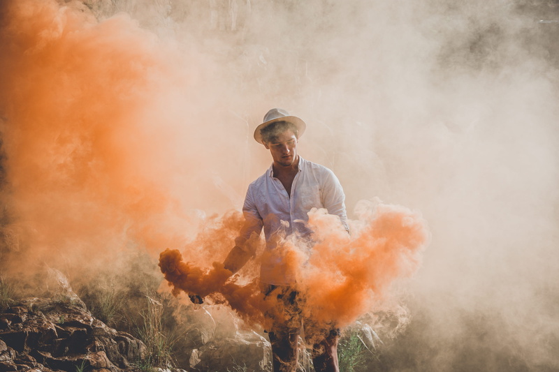 clothing, male model, communication, 4K, hair, fire - natural phenomenon, burning, adult, flair, fire, nature, playing, sign, one person, youth, male