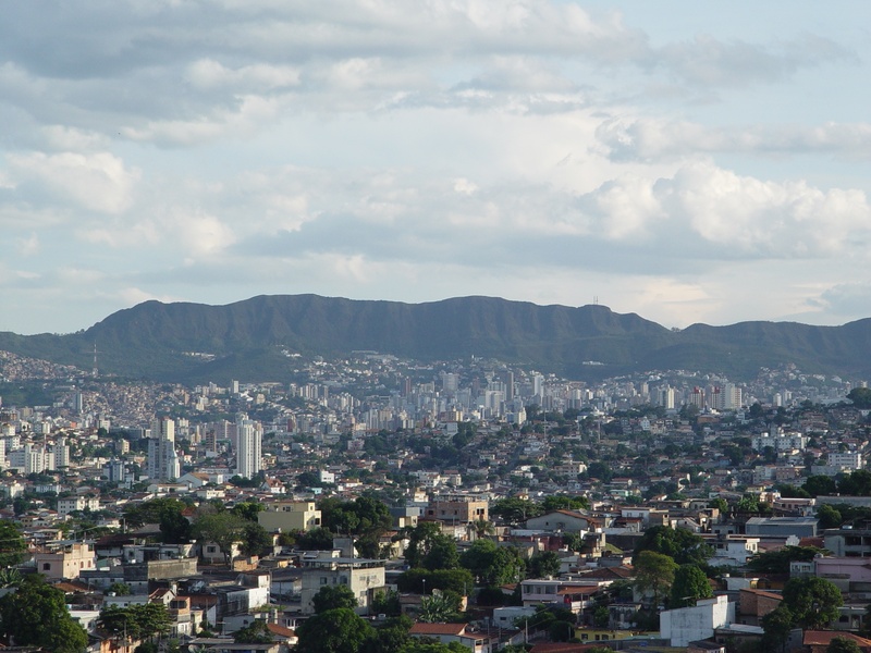 outdoors, residential district, metropolitan, office building exterior, belo horizonte, view, downtown, crowded, day, building, cityscape, aerial, landmark