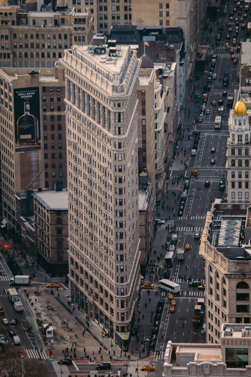 tall, 5K, travel, city, car, skyscrapers, street, aerial, skyline, streets, transportation, land vehicle, architecture, traffic, built structure, tower