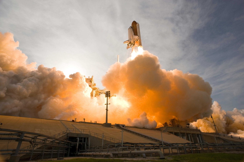 shuttle, 2K, sky, space, lauching, space shuttle, air, photography, smog