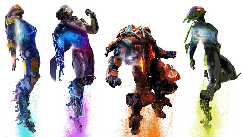 Electronic Arts, COLOSSUS, JAVELIN, STORM, bioware, 8K, RANGER, ANTHEM, E3 2018, EXOSUITS, game