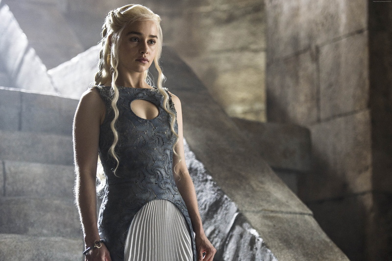 Emilia Clarke, Best TV Series of 2015, Daenerys Targaryen, 4K, Game of Thrones, season 5