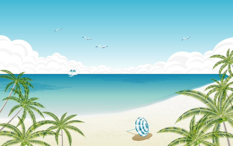 tropical Climate, wave, outdoors, backgrounds, beauty In Nature, tourism, nature, 1080P, blue, idyllic, tourist Resort, flying, heat - Temperature, island