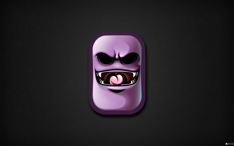 open mouth, teeth, minimalism, tongues, angry, simple background, 1080P