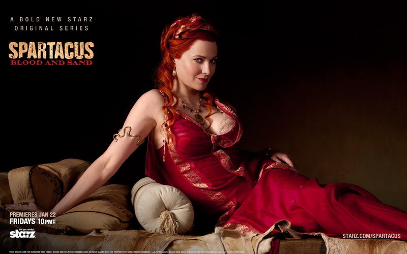 lawless, lucy, spartacus, and, sand, blood, 1080P, serie